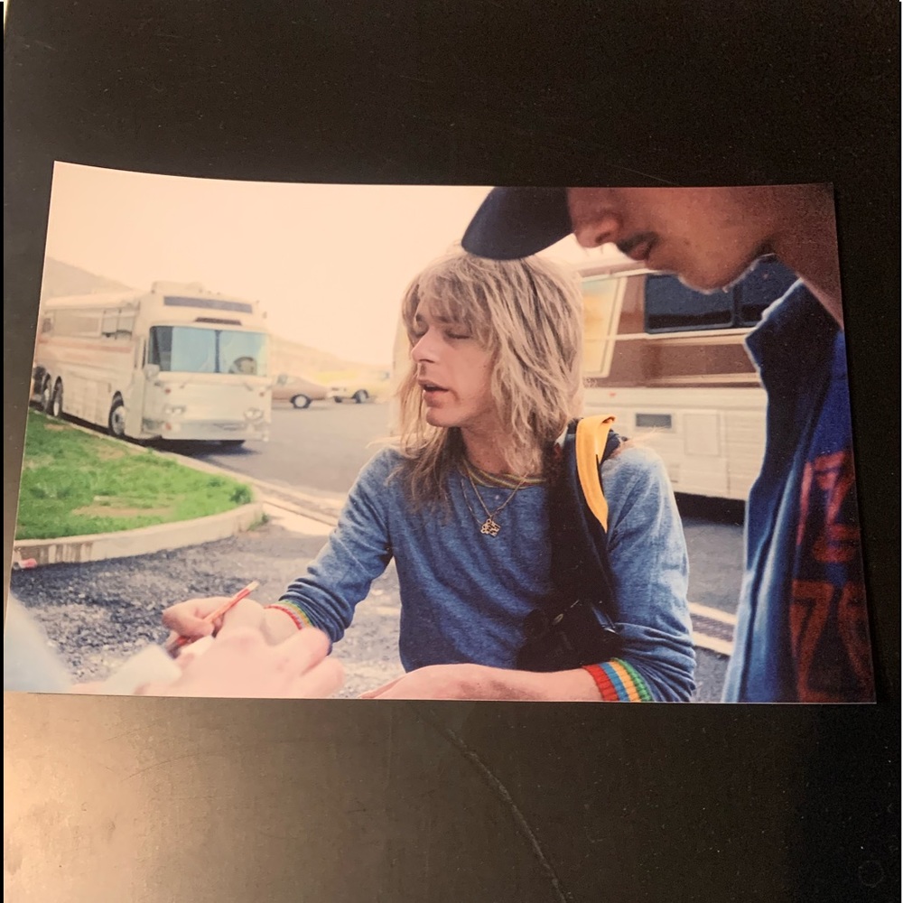 Randy Rhoads rare photo guitarist Ozzy Osbourne